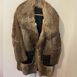 Women fur coat size large